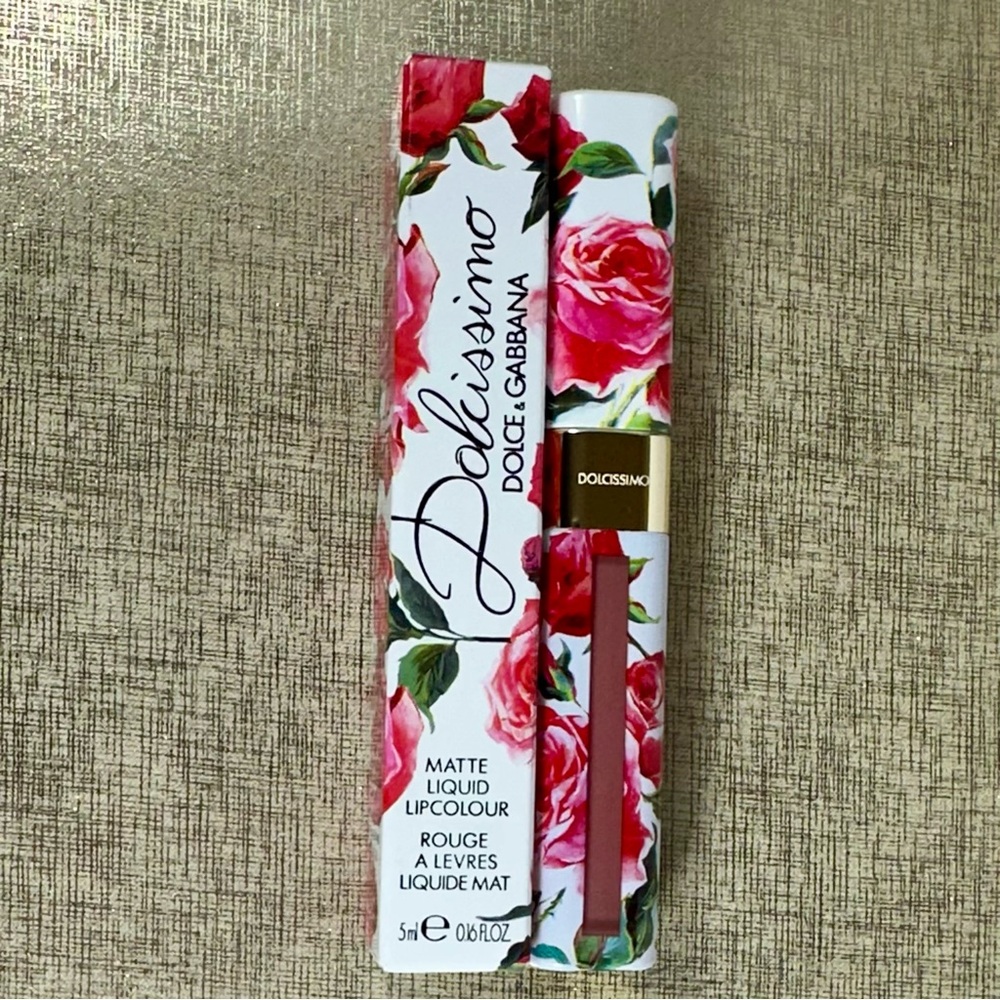 Limited Edition Dolce & Gabbana Matte Liquid Lipcolor in Natural 1